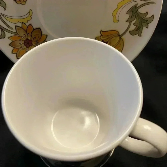 Set of 4 Aloha 9023 Noritake Cups/Saucers ~Made in Japan~ VINTAGE -MINT- - Picture 3 of 5